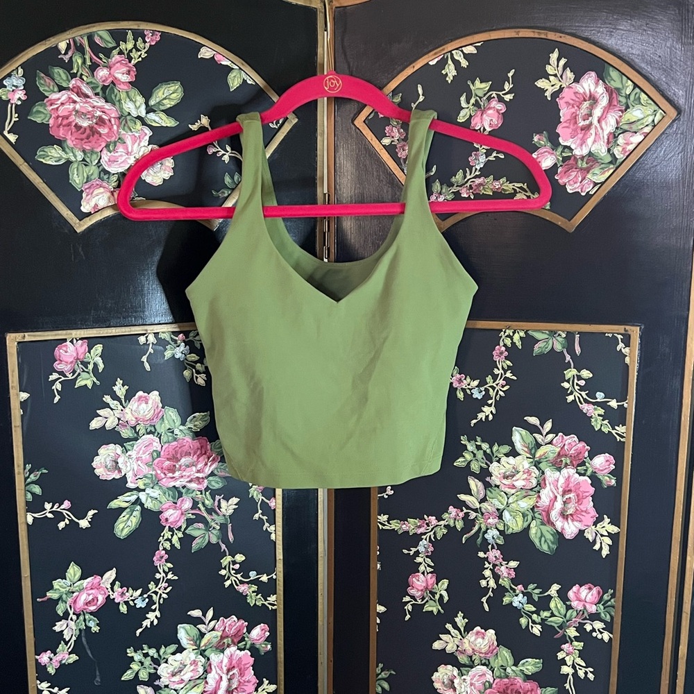 NWOT Lululemon Athletica Align Green Tank Top